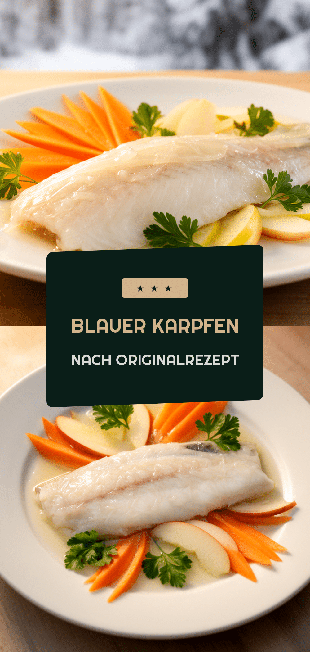 Blauer Karpfen: 1 Perfektes Rezept für Weihnachten 5 Blauer Karpfen nach Originalrezept für Weihnachten recipe