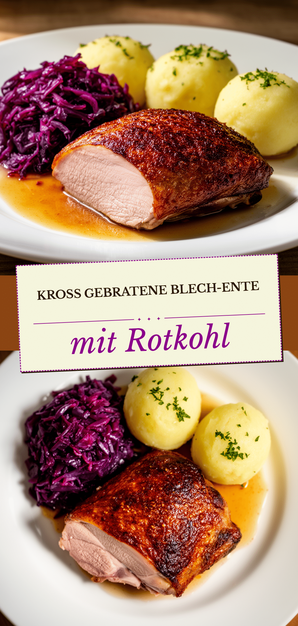 Blech-Ente in 1 Stunde: Perfekt & Einfach 5 Blech-Ente recipe
