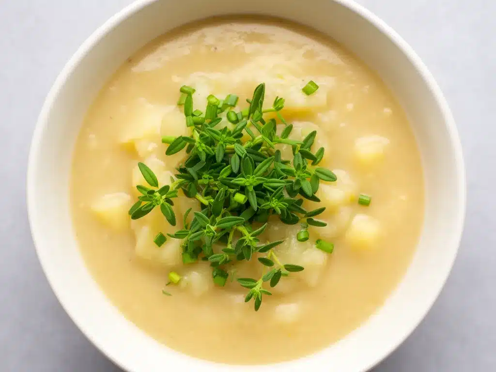 Cremige Brandenburger Kartoffelsuppe: Das beste Rezept mit Majoran 4 Brandenburger Kartoffelsuppe mit Majoran preparation steps
