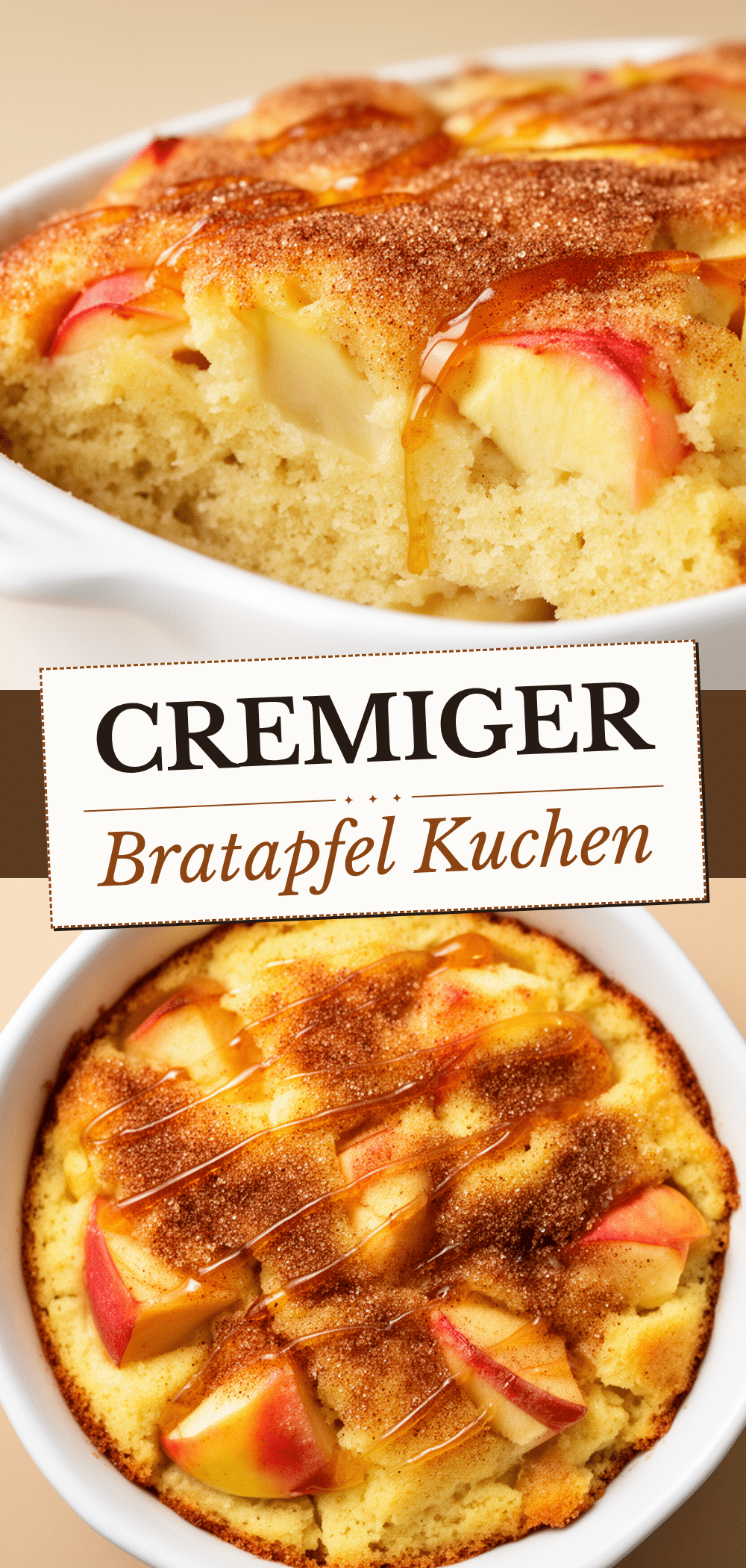 Cremiger Bratapfel-Kuchen: 5 einfache Schritte für Herbstabende 5 Cremiger Bratapfel-Kuchen recipe