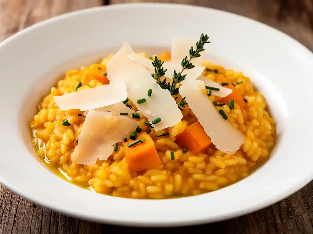 Cremiges Kürbis-Risotto - featured image