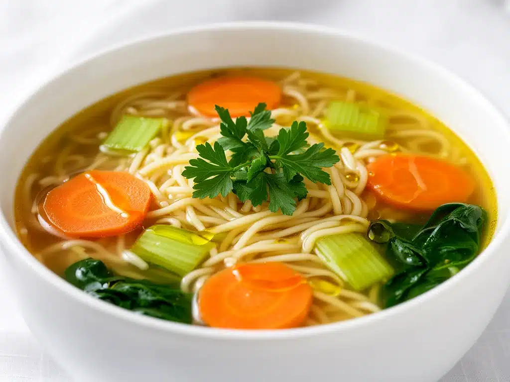 Einfache Gemüsesuppe - featured image