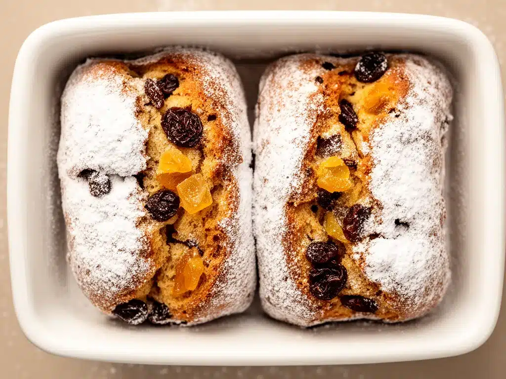 Fluffy Mini-Stollen: 5 einfache Weihnachtsgebäck-Ideen 4 Fluffy Mini-Stollen preparation steps