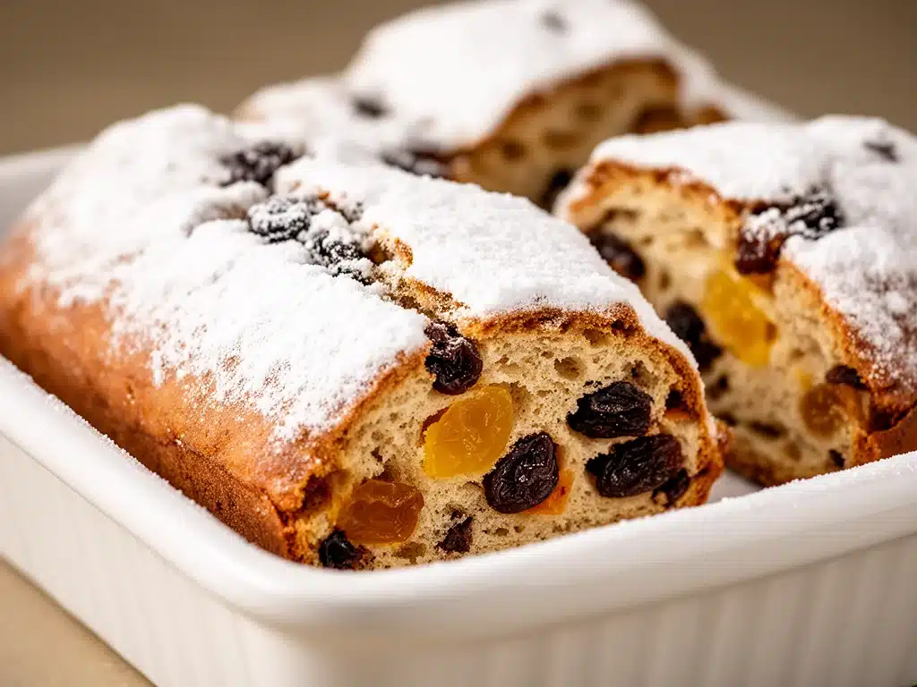 Fluffy Mini-Stollen - featured image