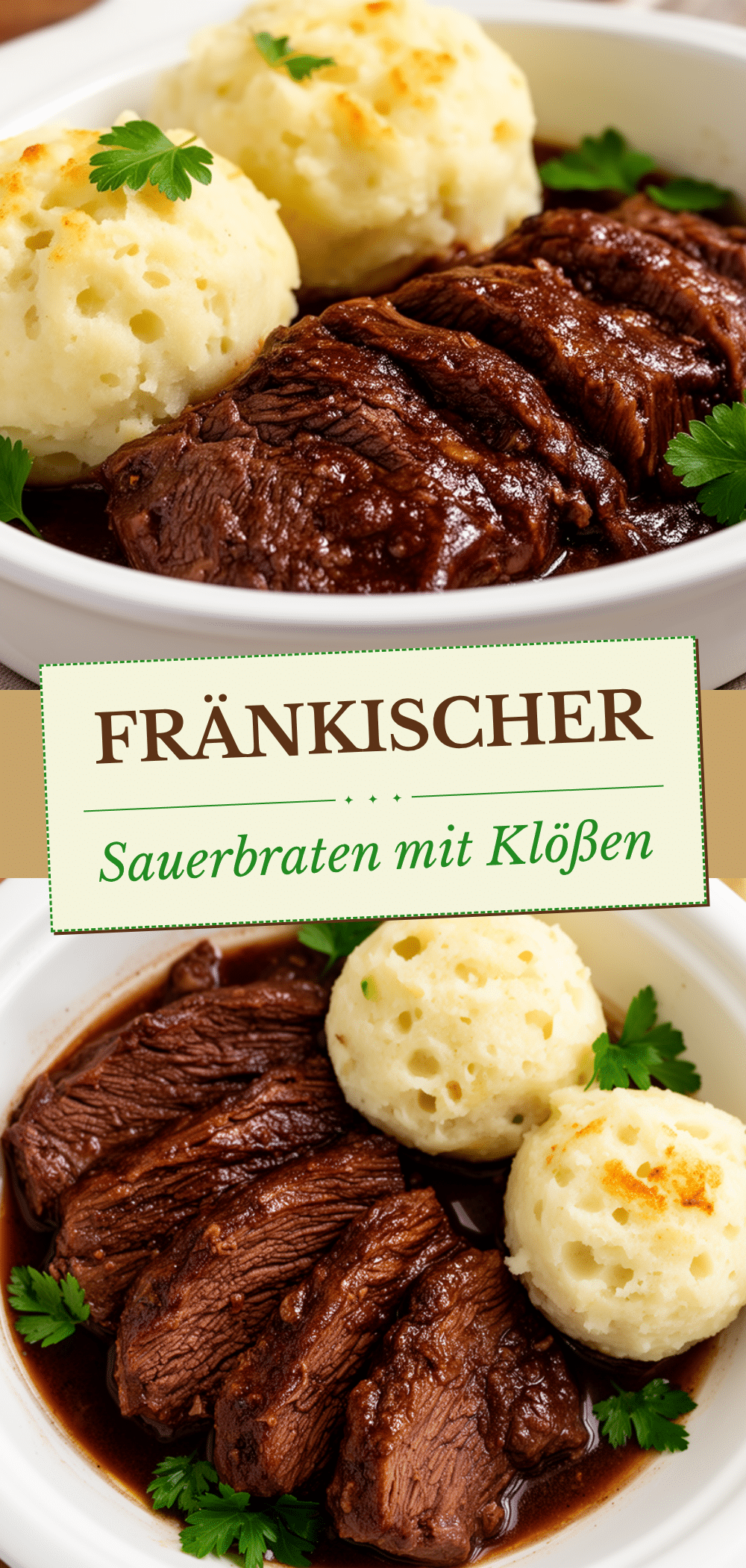 Fränkischer Sauerbraten mit Klößen: Das perfekte Rezept in 2 Stunden 5 Fränkischer Sauerbraten recipe