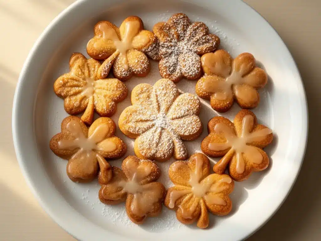 Glücksbringer-Kekse: 5 Einfache Kleeblatt-Plätzchen für Silvester 4 Glücksbringer-Kekse preparation steps