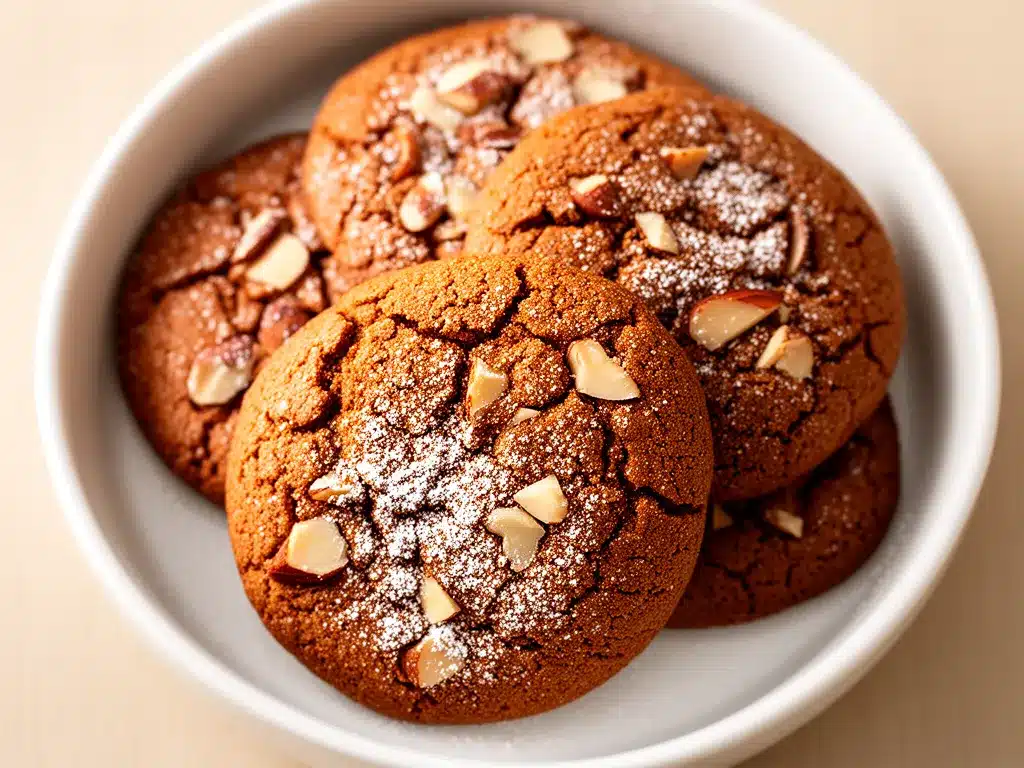 Glutenfreie Lebkuchen: Easy Mandelmehl-Rezept in 25 Min 4 glutenfreie Lebkuchen preparation steps