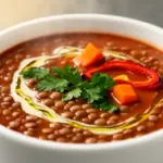 günstige Wintersuppe mit Linsen - featured image