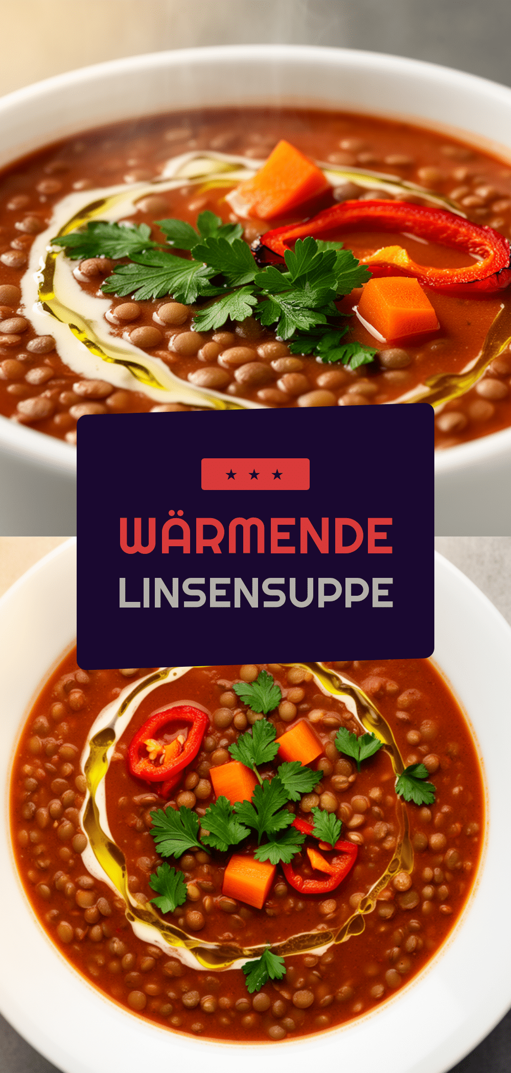 Günstige Wintersuppe mit Linsen: 20 Min. 5 günstige Wintersuppe mit Linsen recipe