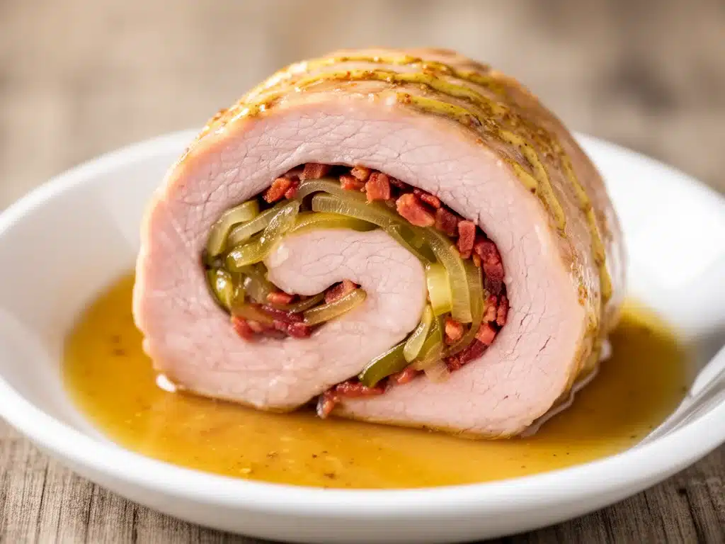 Kalbsrouladen mit Speck und Senf - featured image