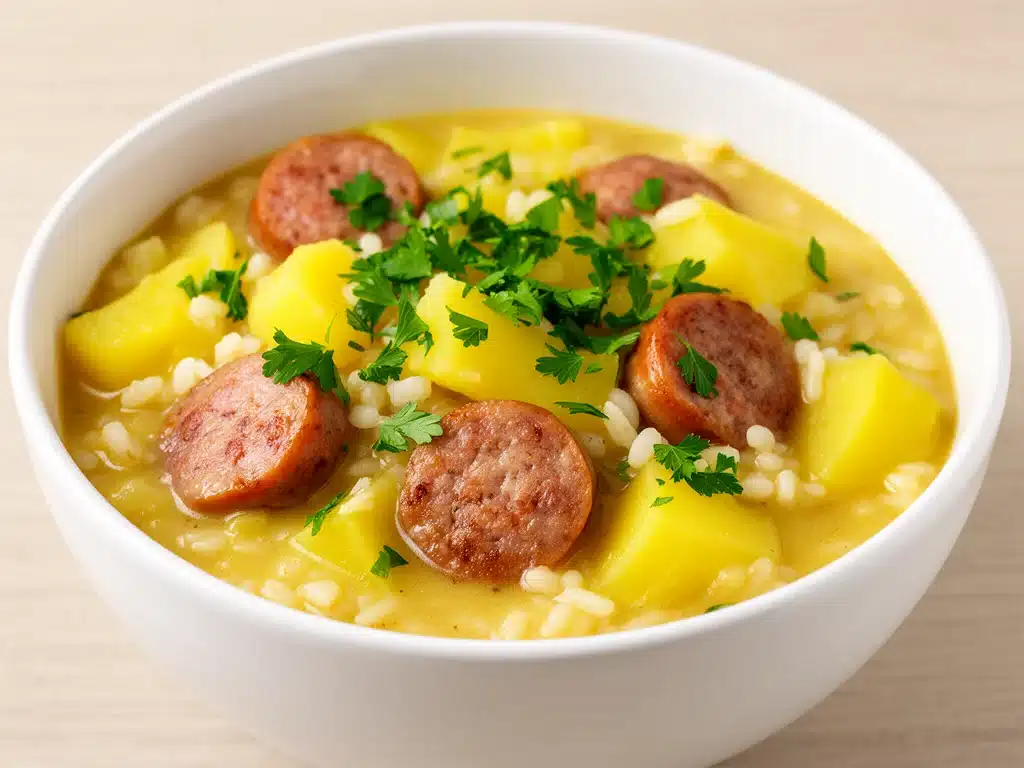 Kartoffeleintopf mit Würstchen - featured image