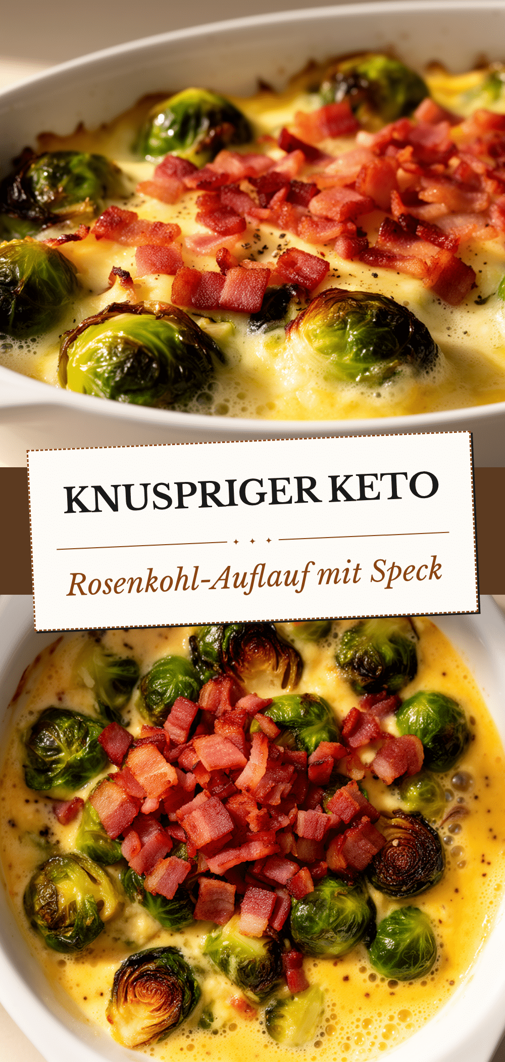 Keto Rosenkohl-Auflauf: Bestes Low-Carb Rezept in 30 Min 5 Keto Rosenkohl-Auflauf recipe