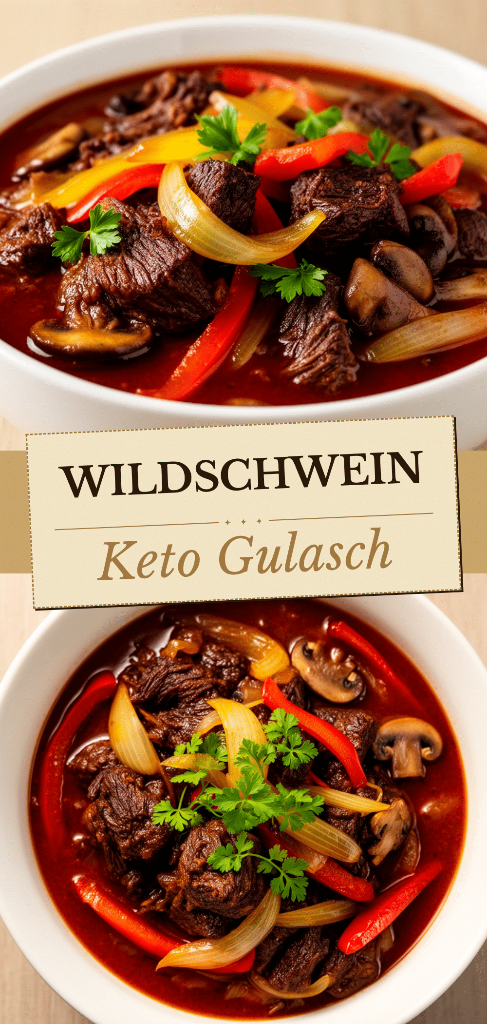 Keto Wildschweingulasch: Cremig in 30 Min 5 Keto Wildschweingulasch recipe