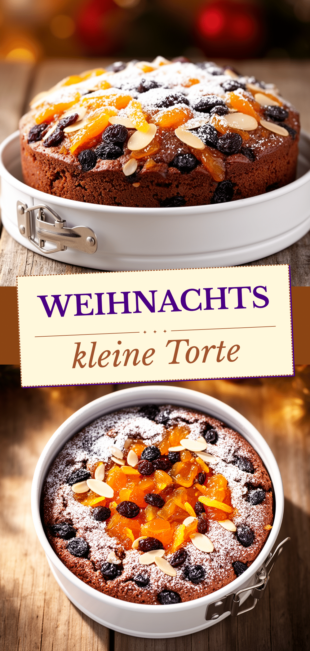 Kleine Weihnachtstorte: Leckeres Festliches Rezept 5 Kleine Weihnachtstorte recipe