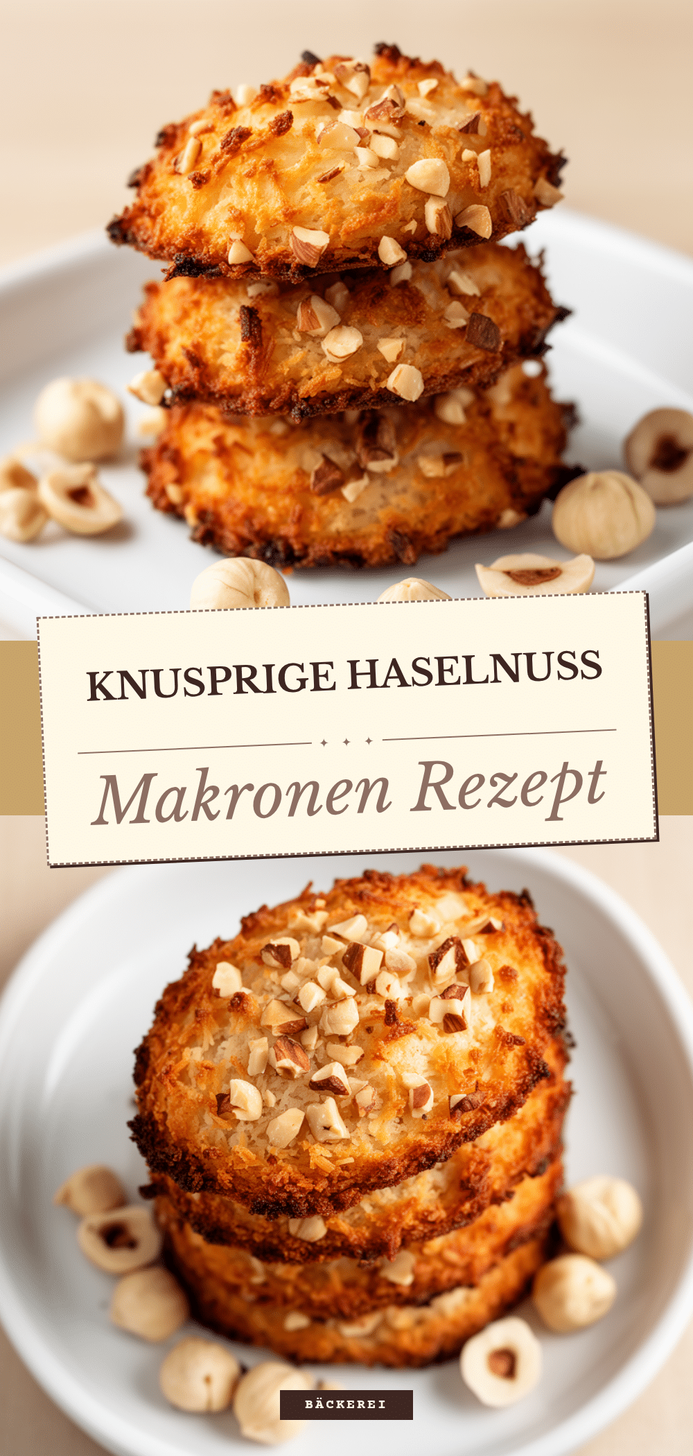 Knusprige Nussmakronen: 5 Min. Perfektes Haselnuss-Rezept 5 knusprige Nussmakronen recipe