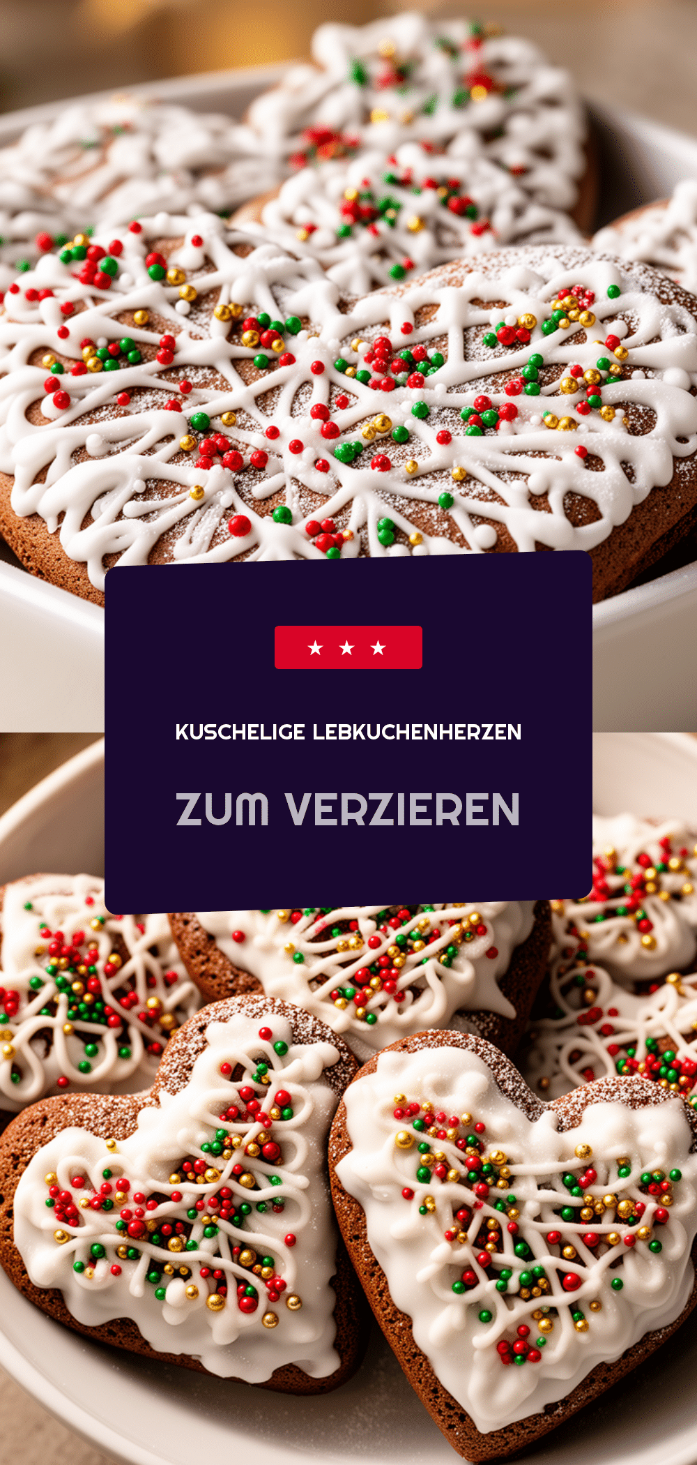 Lebkuchenherzen: 5 Einfache Tricks für Perfekte Weihnachtsplätzchen 5 Lebkuchenherzen recipe