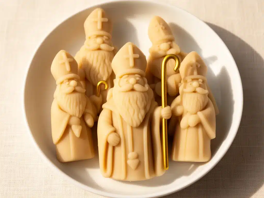 Nikolaus Marzipan formen: 3 Einfache Schritte 4 Nikolaus Marzipan formen preparation steps