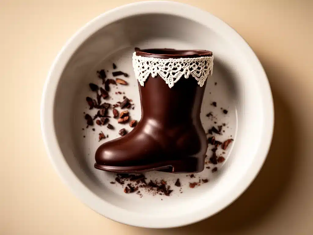 Nikolaus Schokoladen-Stiefel: 3 einfache Schritte für perfekte Geschenke 4 Nikolaus Schokoladen-Stiefel selbst gemacht preparation steps