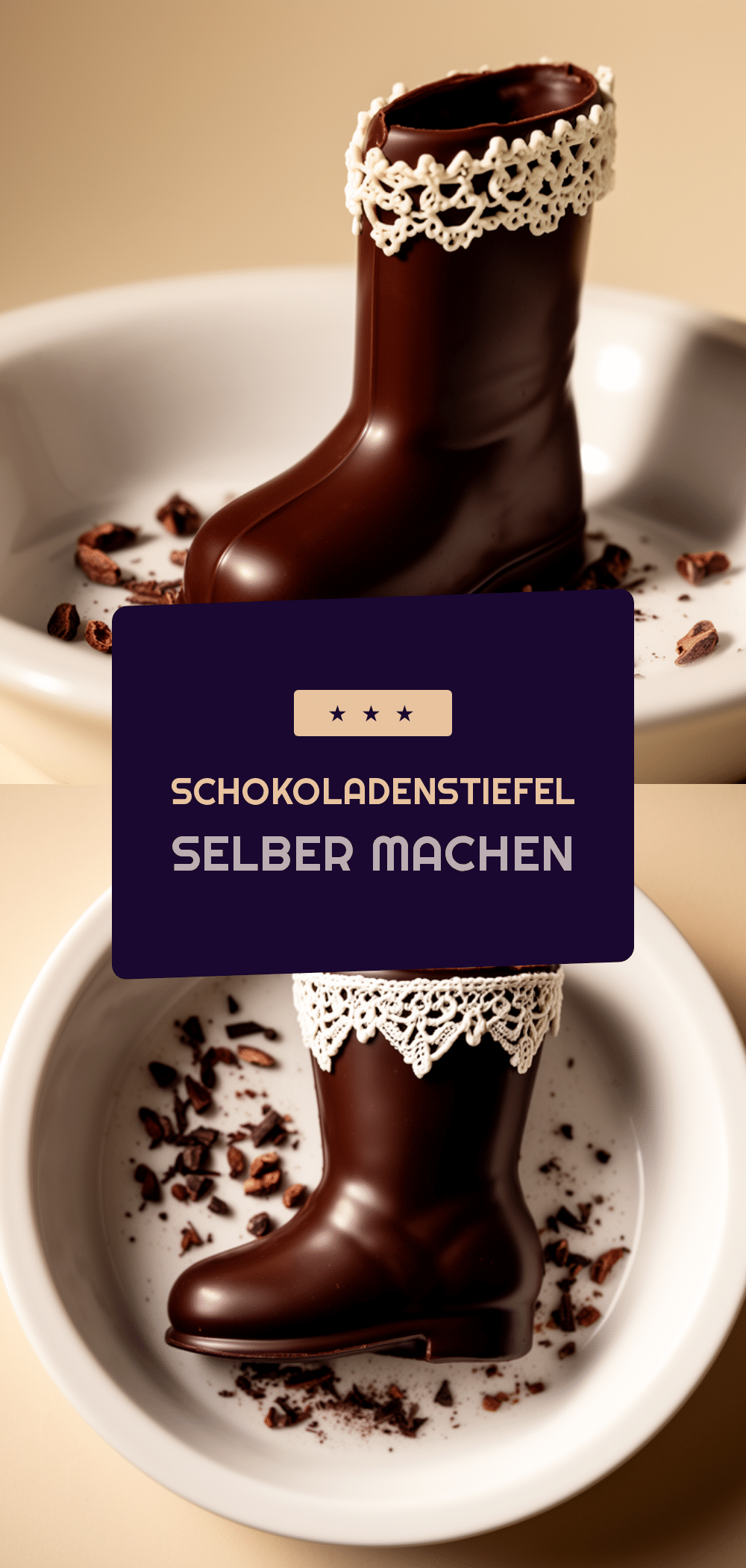 Nikolaus Schokoladen-Stiefel: 3 einfache Schritte für perfekte Geschenke 5 Nikolaus Schokoladen-Stiefel selbst gemacht recipe
