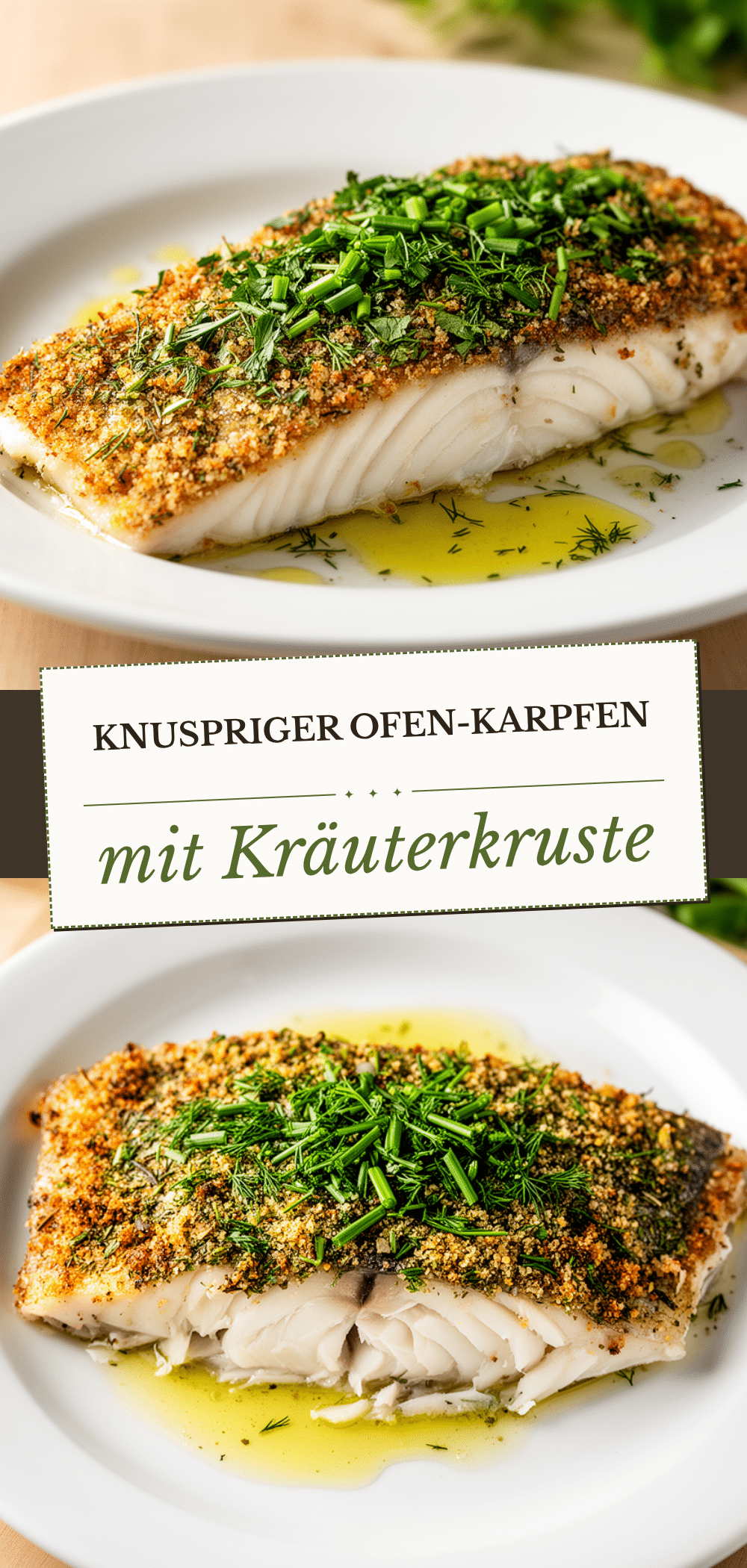 Ofen-Karpfen mit Kräuterkruste: Der beste Rezept in 25 Min. 5 Ofen-Karpfen mit Kräuterkruste recipe