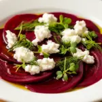 rote-Bete-Carpaccio mit Ziegenkäse - featured image
