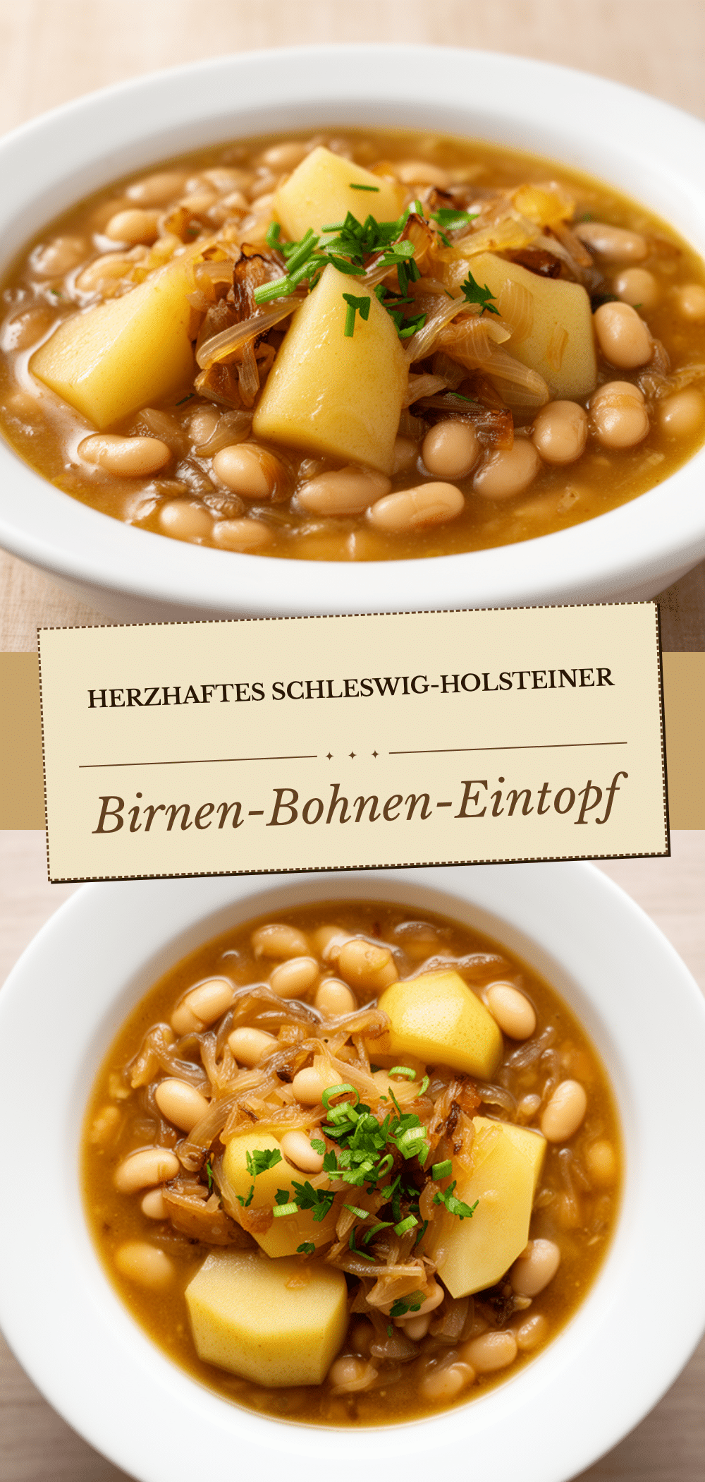 Schleswig-Holsteiner Birnen-Bohnen-Eintopf: 5 Schritte 5 Schleswig-Holsteiner Birnen-Bohnen-Eintopf recipe
