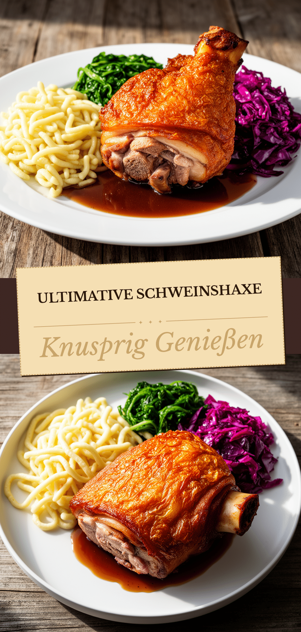 Schweinshaxe Rezept: 3 Tipps für extra knusprige Kruste 5 Schweinshaxe Rezept recipe