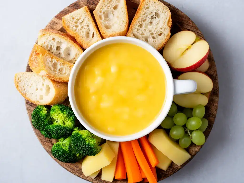 Schweizer Käsefondue: Die perfekte Silvester-Rezept 4 Schweizer Käsefondue preparation steps