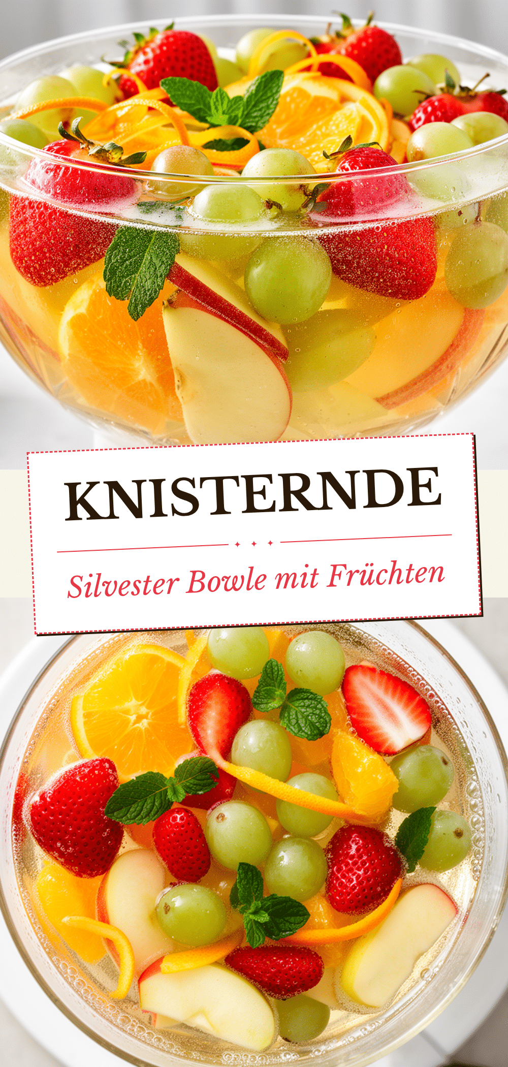 Sekt-Bowle mit Früchten: Das perfekte Silvester-Party-Getränk 5 Sekt-Bowle mit Früchten recipe