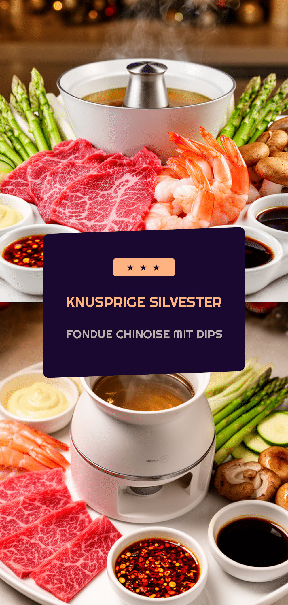 Silvester Fondue Chinoise: 5 einfache Rezepte für Neujahr 5 Silvester Fondue Chinoise recipe