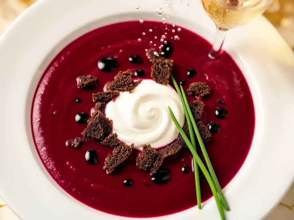 Silvester Mitternachtssuppe: 3 Perfekte Rezepte 4 Silvester Mitternachtssuppe mit Champagner preparation steps