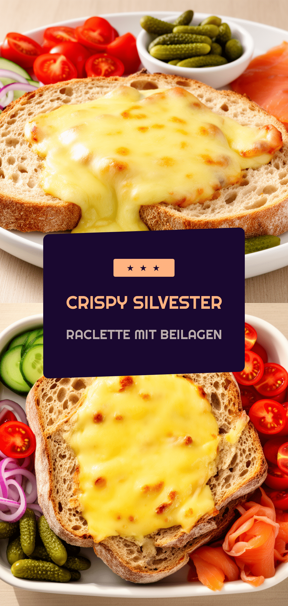 Silvester Raclette: Leckere Beilagen in 30 Min 5 Silvester Raclette mit bunten Beilagen recipe