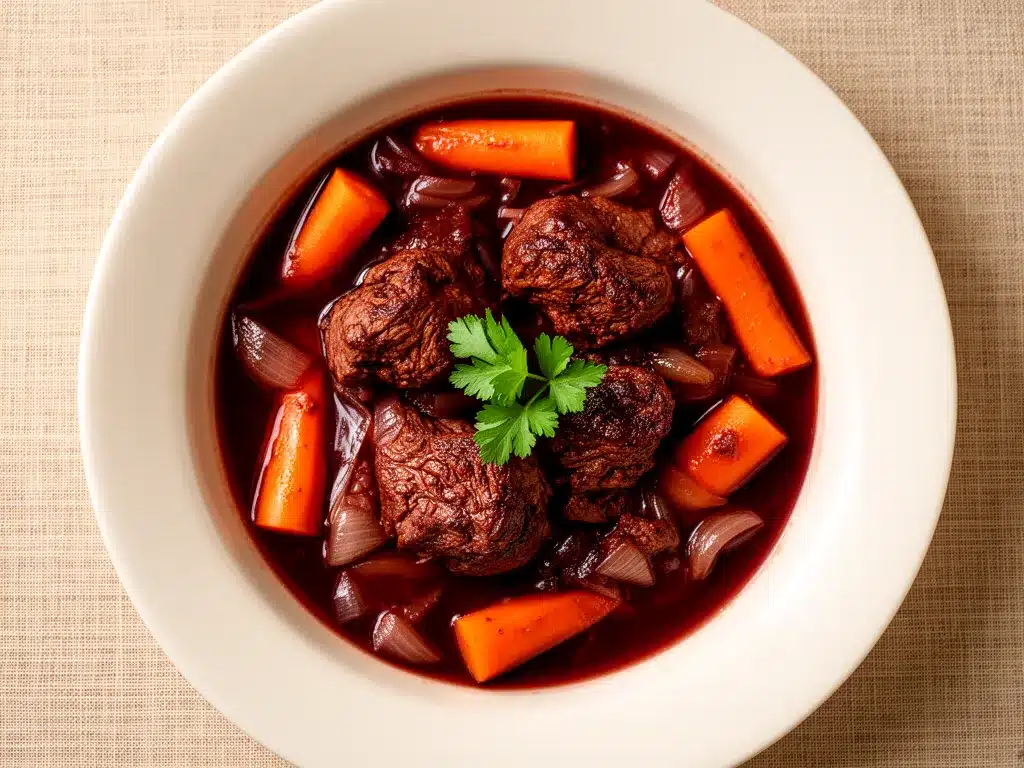 Slow Cooker Rinderbraten: 8h Zart & Perfekt 4 Slow Cooker Rinderbraten preparation steps