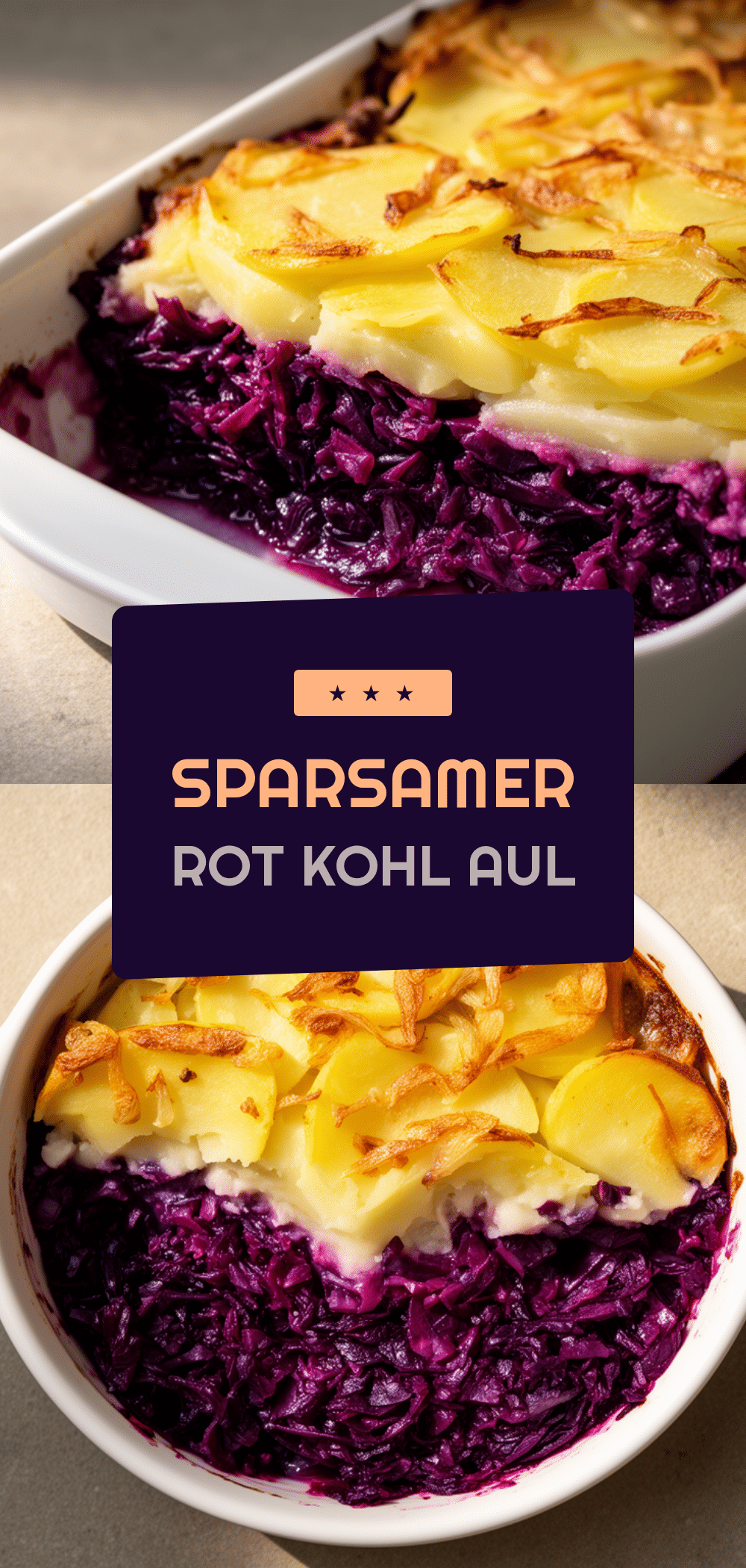 Sparsamer Rotkohl-Kartoffel-Auflauf: 5 Schritte zum perfekten Gericht 5 sparsamer Rotkohl-Kartoffel-Auflauf recipe