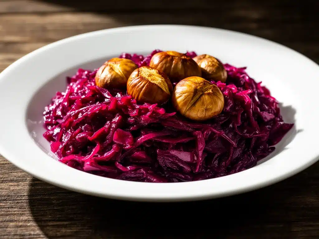 Thermomix Rotkohl mit Maronen - featured image