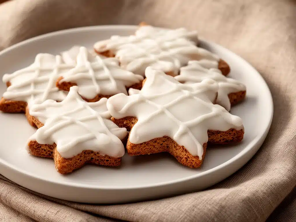 Traditionelle Zimtsterne mit Zuckerguss - featured image