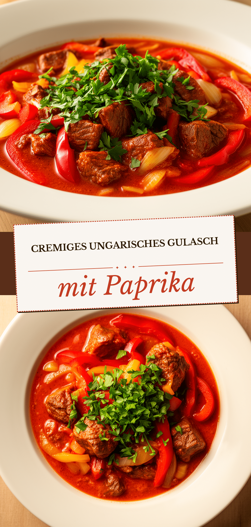 Ungarisches Gulasch: 30 Min. cremiges Rezept 5 Ungarisches Gulasch recipe