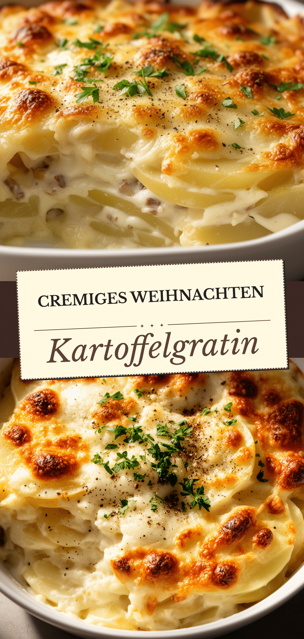 Weihnachten Kartoffelgratin mit Käse: 5 Schritt cremig 5 Weihnachten Kartoffelgratin mit Käse recipe