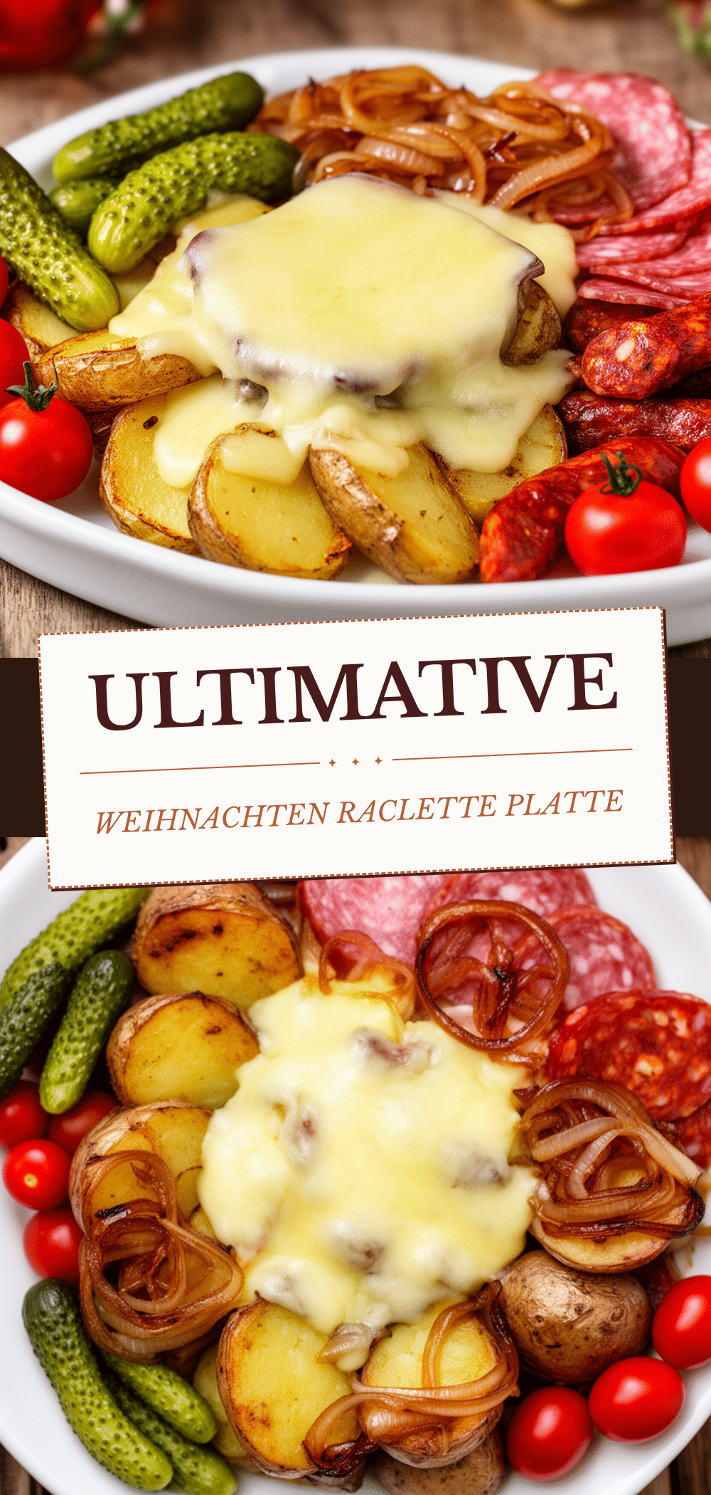 Weihnachten Raclette-Platte: 5 Einfache Beilagen 5 Weihnachten Raclette-Platte recipe