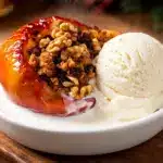 Weihnachts Bratapfel mit Vanilleeis - featured image