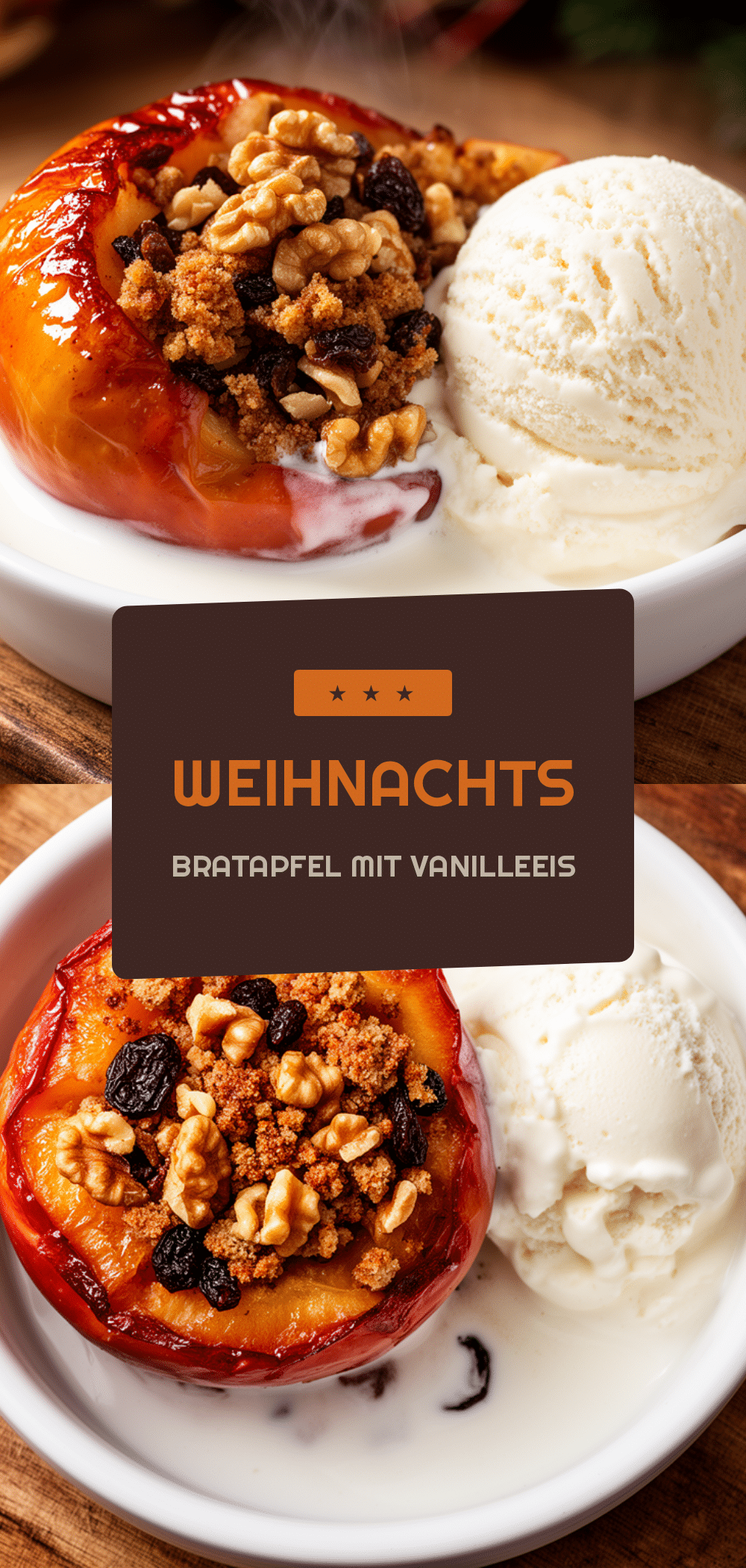 Weinstags Bratapfel: Die besten 5 Tipps 5 Weihnachts Bratapfel mit Vanilleeis recipe