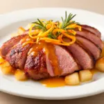 Weihnachts-Entenbrust mit Orangensoße - featured image