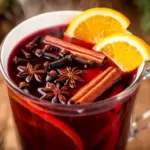 Weihnachts-Glühwein mit Orange - featured image