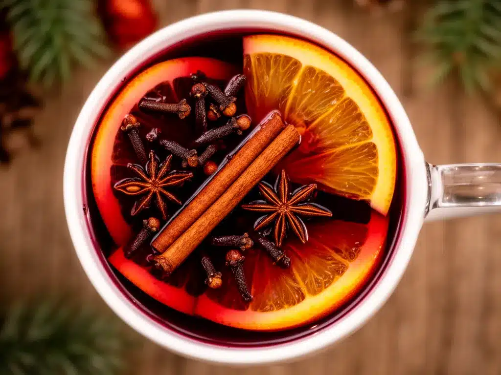 Weinachts-Glühwein mit Orange: 5 einfache Schritte 4 Weihnachts-Glühwein mit Orange preparation steps