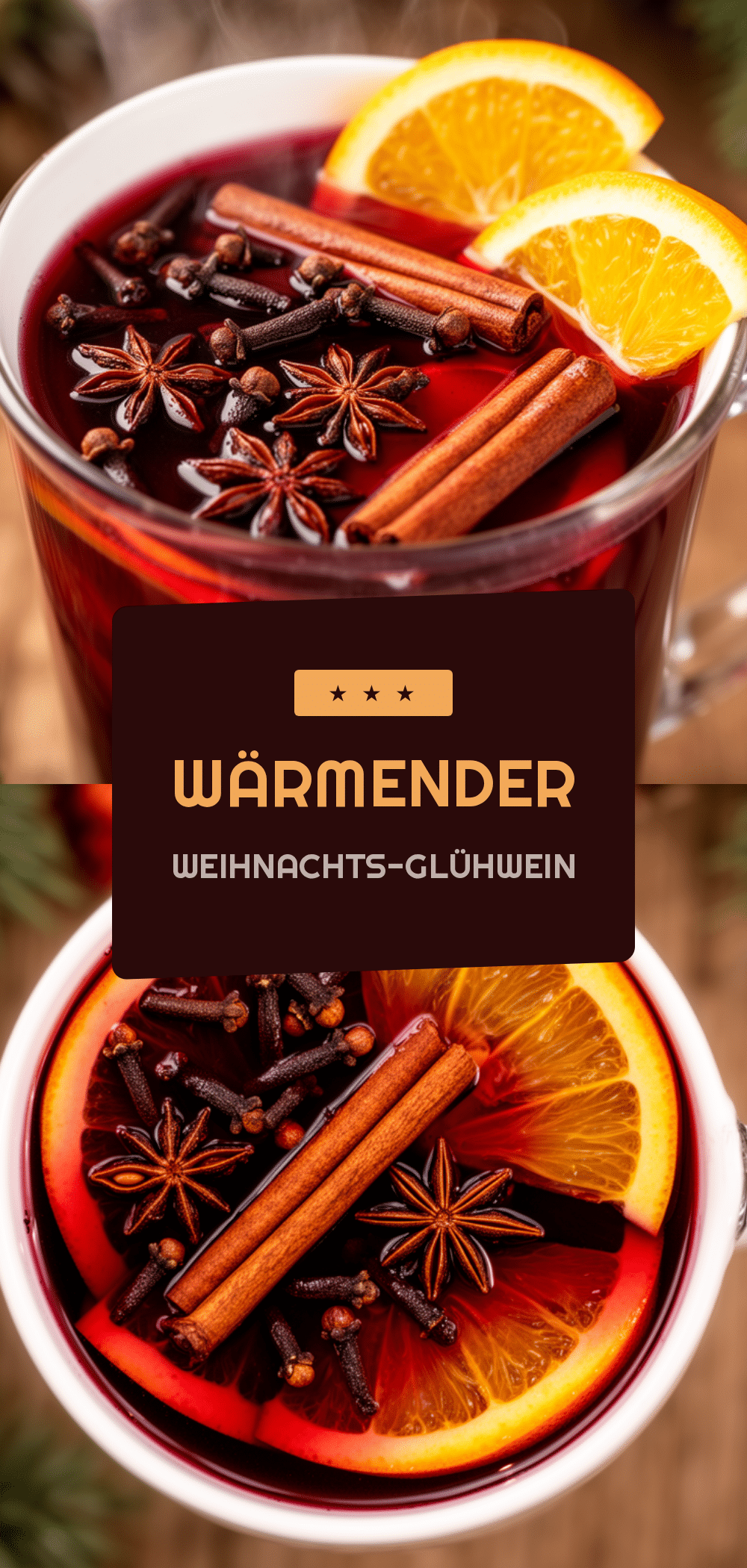 Weinachts-Glühwein mit Orange: 5 einfache Schritte 5 Weihnachts-Glühwein mit Orange recipe