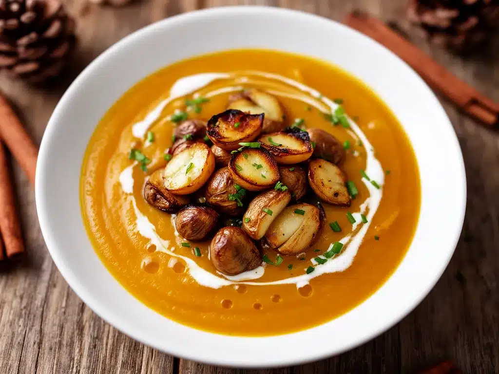 Weihnachts Kürbissuppe: 5 Einfache Herbst-Tipps 4 Weihnachts Kürbissuppe preparation steps