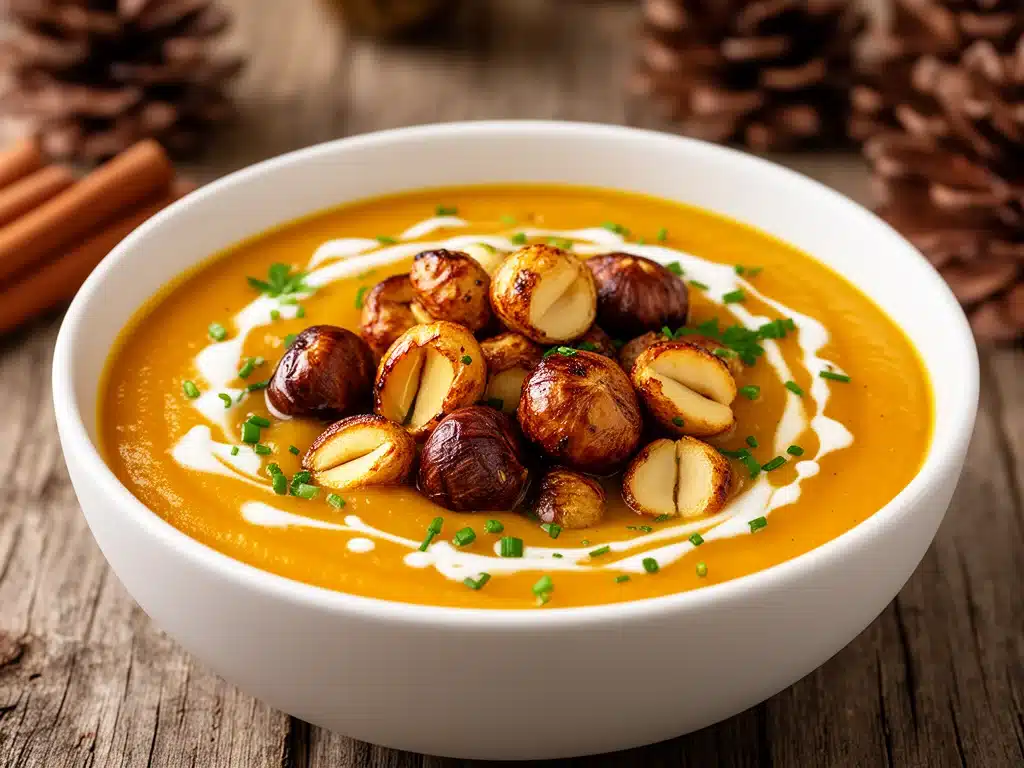 Startseite 5 Weihnachts Kürbissuppe - featured image