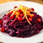 Weihnachts-Rotkohl mit Preiselbeeren - featured image