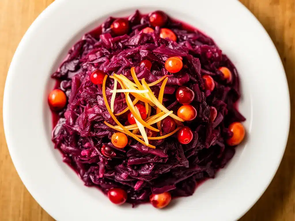 Weihnachts-Rotkohl mit Preiselbeeren: Das perfekte Rezept 4 Weihnachts-Rotkohl mit Preiselbeeren preparation steps