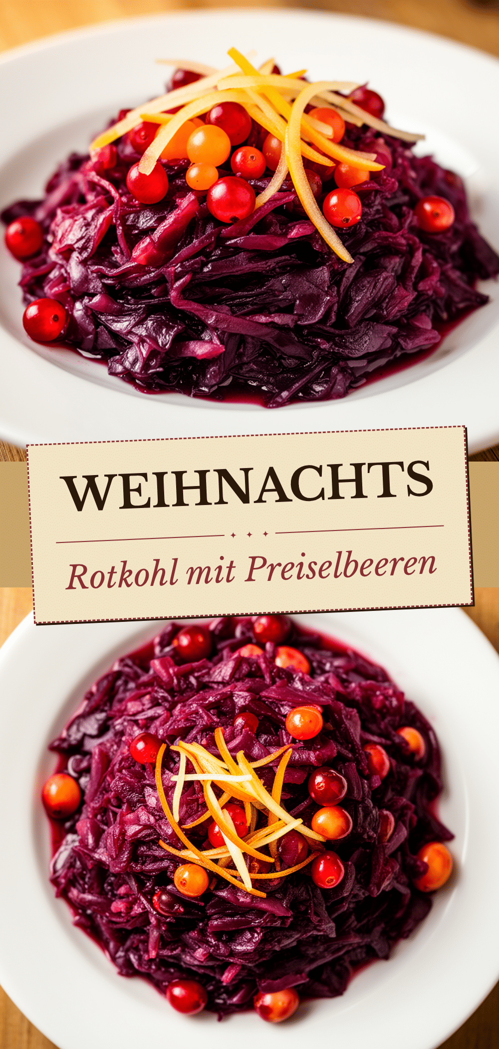 Weihnachts-Rotkohl mit Preiselbeeren: Das perfekte Rezept 5 Weihnachts-Rotkohl mit Preiselbeeren recipe